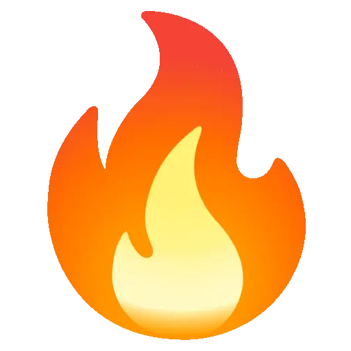 Fire emoji icon